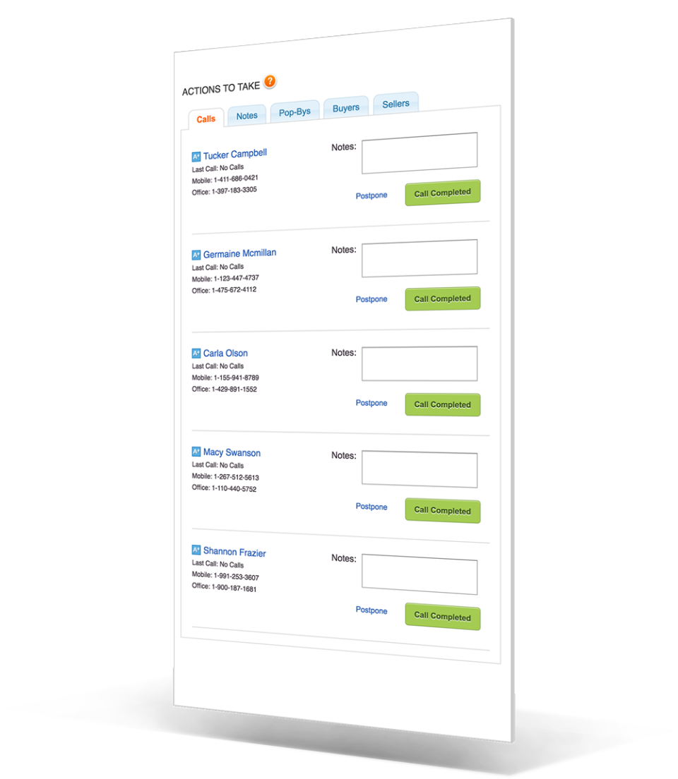 screenshot of Referral Maker CRM